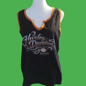 Harley-Davidson Summer Tank Top Hells Canyon Lewiston Idaho - Ladies size XL